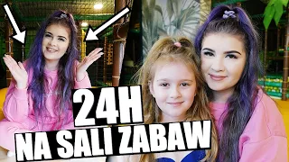 24H NA SALI ZABAW 💜 CHALLENGE W HOTELU ASTOR 💜 NOCUJEMY W DOMKU Z KLOCKÓW