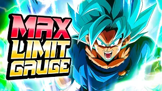 MAKE SURVIVORS OP WITH THE LONGEST TRANSFORMATION EVER! SSG Goku Max Limit Gauge Showcase DBTB S4