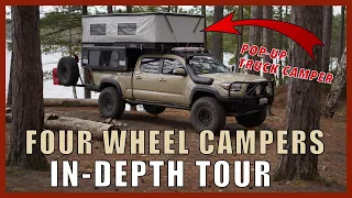 In-Depth Tour of Four Wheel Camper Shell Model (Watch Before You Buy!)