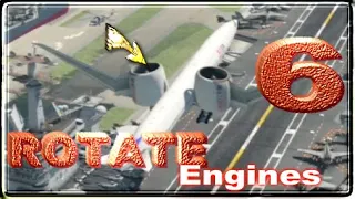 Rotate Big Engines Takeoff Vertical Airplane #shorts