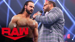 McIntyre, Strowman and Orton make their cases for a WWE Title Match: Raw, April 12, 2021