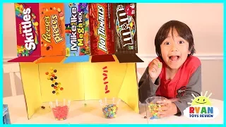 DIY CANDY DISPENSER Cardboard vending Machine