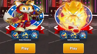 Sonic Prime Dash - DragonClaw Tails vs Angry Super Sonic | All Characters Unlocked | New Update