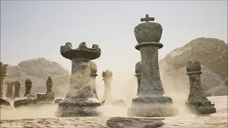 INCREÍBLE ANIMACIÓN  AJEDREZ DE PIEDRA !!!!