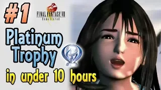 Final Fantasy 8 Remastered Perfect Walkthrough part 1 - How to get Platinum in under 10 hours