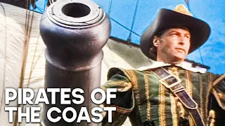 Pirates of the Coast | Pirates | Lex Barker | Classic Adventure Film