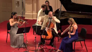 Gabriel Fauré: Piano Quartet No. 1 in C Minor, Op. 15 I. Allegro molto moderato.  BCMF 2014