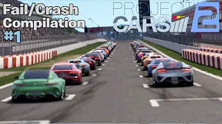 Project Cars 2 - Fail/Crash Compilation #1
