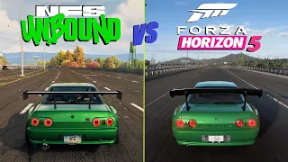 Need For Speed Unbound VS Forza Horizon 5