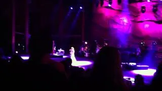 Florence + The Machine "Never Let Me Go" Dedication to Aurora - Live@Red Rocks 7/25/12