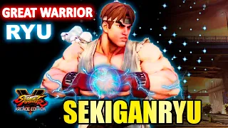 Sekiganryu「Ryu」 Great warrior ➤ *Street Fighter V Champion Edition*   SFV CE