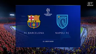 FIFA 24 - BARCELONA VS NAPOLI - CHAMPIONS LEAGUE 23/24 FULL MATCH