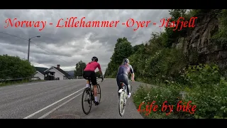 Is the subtitle with information on the film. Bike ride in the Øyer / Hafjell area. #biketour