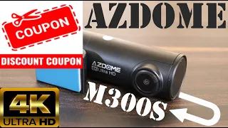 AZDOME M300S 4K Dual Channel Dashcam-Unboxing, In-Depth Review + Sample Videos-All You Need To Know!