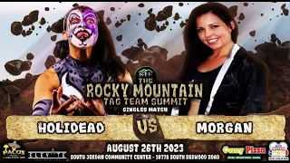 Holidead vs Morgan - 8/26/23 STF Pro Wrestling