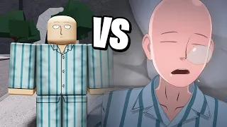 The Strongest Battlegrounds vs a REAL One Punch Man game...