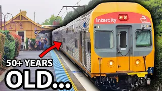 Built to LAST? Australia's 50 Year Old Intercity Trains with some Strange Recycled Carriages...