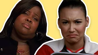 glee's iconic facial expressions