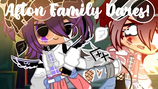 The Afton Family Dares | 9k Special | Memes + Q/A + Dares | Ennchael/William x Ms. Afton