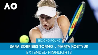 Sara Sorribes Tormo v Marta Kostyuk Extended Highlights (2R) | Australian Open 2022