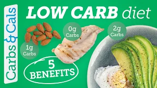 LOW CARB DIETS: 5 benefits of curbing carbs!