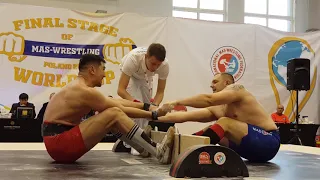 Mas-wrestling World Cup 2019, Men 105 kg, Russia vs Poland