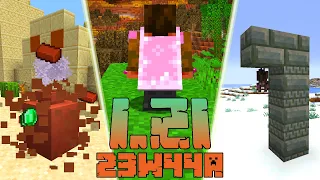 Minecraft 1.21: [Snapshot 23w44a] Co Nowego? NOWA PELERYNA! LEPSZE TEXTURY! LOOT TABLE DZBANKÓW!