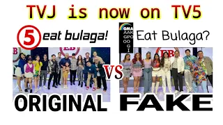 [June 7, 2023] The Original Eat Bulaga Dabarkads & TVJ now on TV5! Goodbye, GMA-7 KAPUSO-BIASED