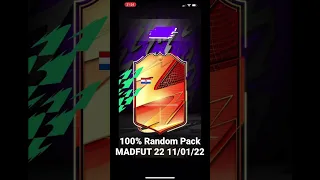 100% Random Pack MADFUT 22 11/01/22 #madfut22