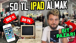 BİT PAZARINDA İPAD 50 TL!! 5 TANE PC ALDIK!! (HER ŞEY ÇOK UCUZ)