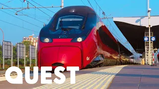 The High-Speed Italian Train Made Of 95% Recycled Materials I Mighty Trains