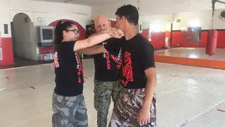 Taller 39 Puntos de presión contra conductas agresivas habituales por Shihan Renato Landeros, LAFD.