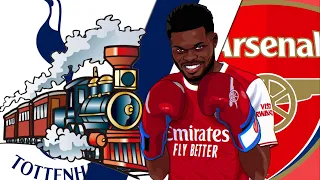 How Arsenal RAN A TRAIN on Tottenham's Midfield!! Arsenal 3-1 Tottenham Premier League 2021/22