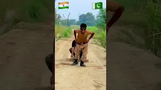 India Army🇮🇳 vs Pakistan Arm🇵🇰Challenge🙄 #short  #youtube #indianarmy #pakistanarmy #shahzad786