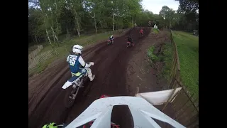 Hawkstone Park Mx Track-BSMA Nationals Race 4 2024-Full Race GoPro Video