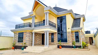 Inside a Ksh 24M newly built mansion in Syokimau only 3.5km from the Expressway | gated community