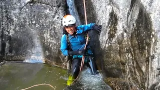 Canyoning: This House of Sky Canyon, Ghost PLUZ, Canadian Rockies