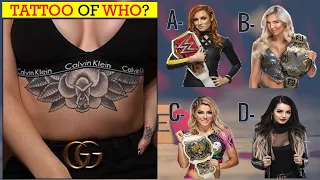 WWE QUIZ - Can You Name All WWE Divas by Their Newest Tattoos in 2020?