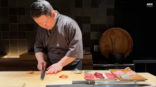 $220 Sushi Dinner in Tokyo - The Master of Fermented Sushi