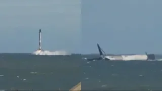 Falcon 9 water landing, 5 December 2018