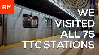 WE VISITED ALL 75 TTC STATIONS!