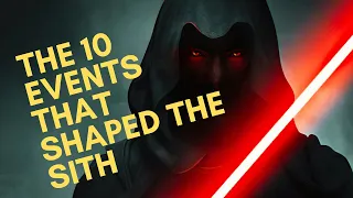 The 10 Most Important Events That Shaped The Sith