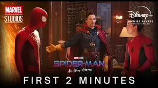 SPIDER-MAN : NO WAY HOME (2021) Opening Scene - First 2 Minutes | Marvel Studio's