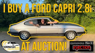 WHAT HAVE I DONE?  Bought a Ford Capri 2.8 Injection Sight Unseen at Auction!