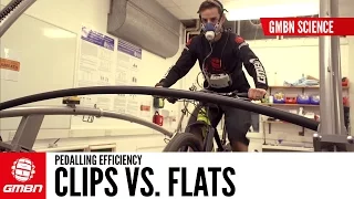 Clips Vs Flats – Which Mountain Bike Pedals Are More Efficient? | GMBN Does Science