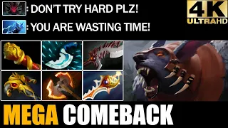 Divine Rapier Ursa Defend Mega Creeps - Epic Comeback 7.28 Dota 2 Pro Gameplay