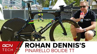 Rohan Dennis's Pinarello Bolide TT | Team Ineos Pro Bike