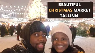 EXPLORING THE TALLINN CHRISTMAS MARKET 2021 - OLD TOWN TALLINN - ESTONIA
