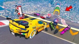 MEGA RAMPA 440.000% IMPOSIBLE! HAY AGUJEROS!! - GTA V ONLINE