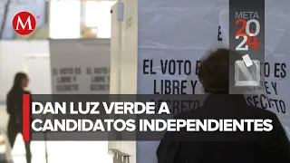 INE aprueba a 6 personas para contender independientemente por la presidencia en 2024